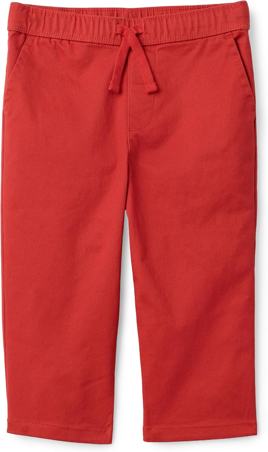Amazon Essentials Boys and Toddlers' Regular Fit Stretch Cotton Twill Pull On Pants | Amazon (US)