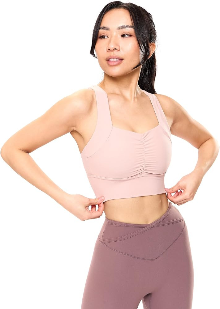 Buffbunny Women\u2019s Medium Support Strappy Back Sports Bra | Amazon (US)