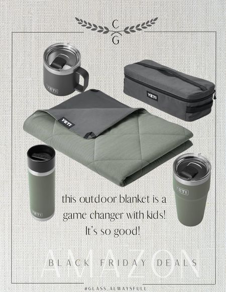 This outdoor picnic blanket is so nice to have especially with kids! Amazon Black Friday sale, yeti Black Friday sale, cyberweek gifts, gifts for him, Amazon gifts for him, Amazon gifts for her, yeti mug, yeti tumbler, yeti lowlands blanket. Callie Glass @glassalwaysfull 

#LTKCyberWeek #LTKGiftGuide #LTKmens