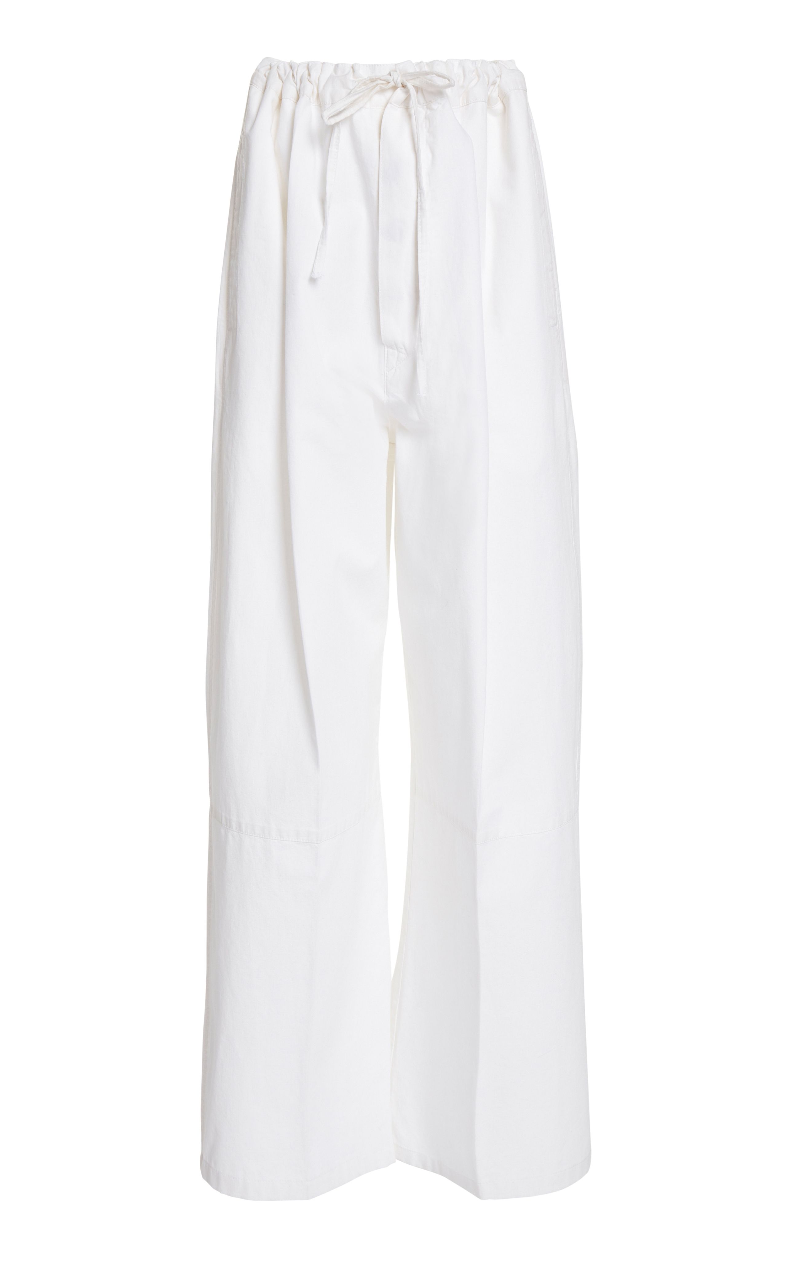 Drawstring Cotton Pants | Moda Operandi (Global)