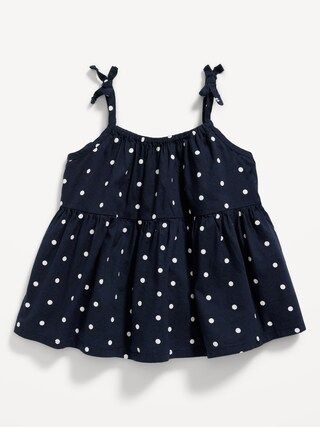 Tie-Shoulder Printed Swing Top for Toddler Girls | Old Navy (US)
