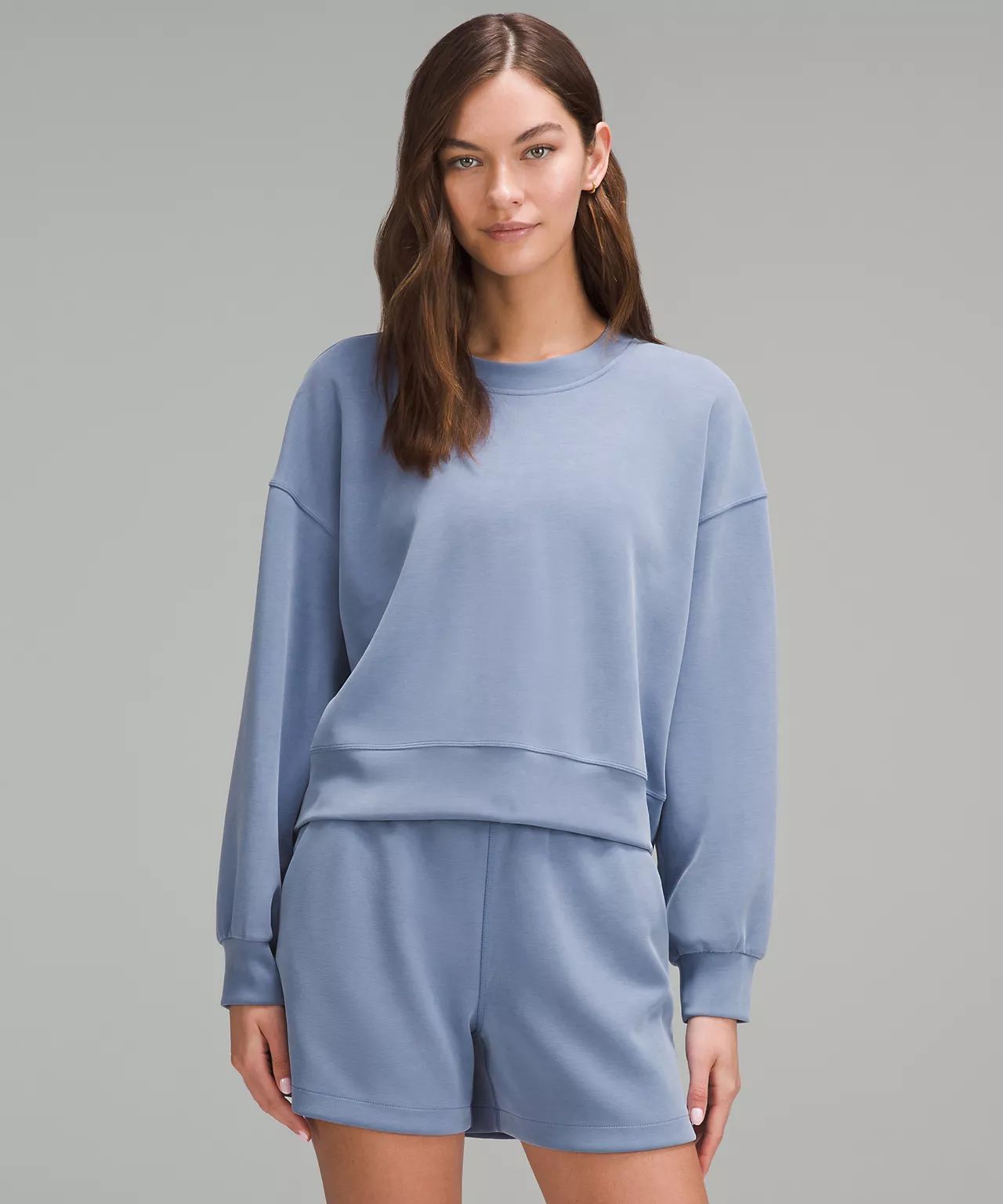 Softstreme Perfectly Oversized Cropped Crew | Women's Hoodies & Sweatshirts | lululemon | Lululemon (US)