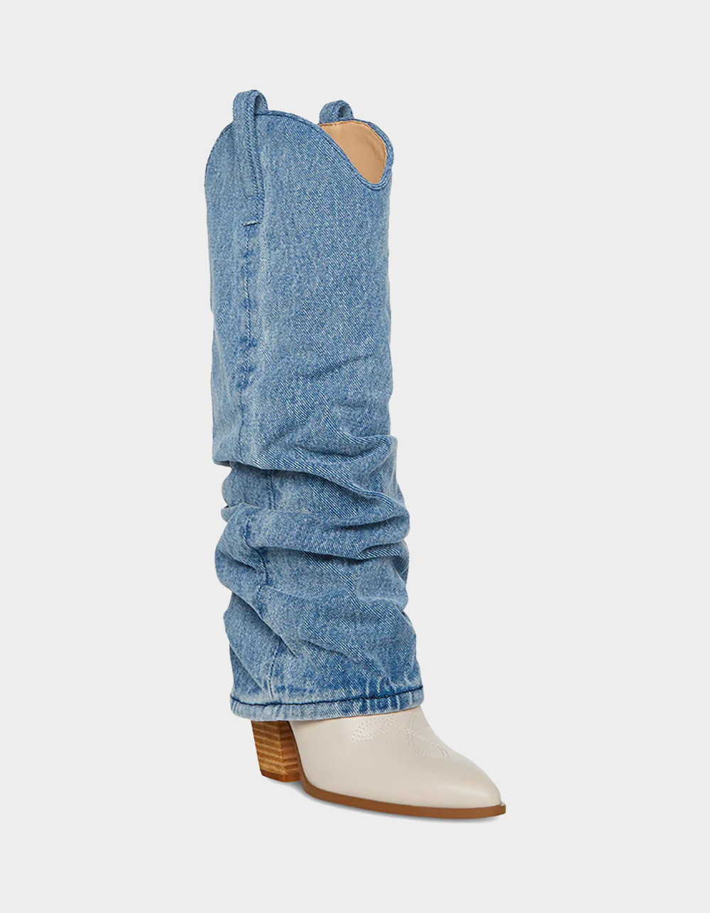 STEVE MADDEN Lassy Fold Over Western Womens Boots | Tillys