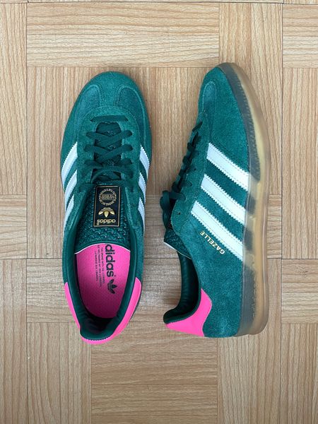 Adidas Gazelle green & pink ✨

#LTKeurope #LTKstyletip #LTKshoecrush