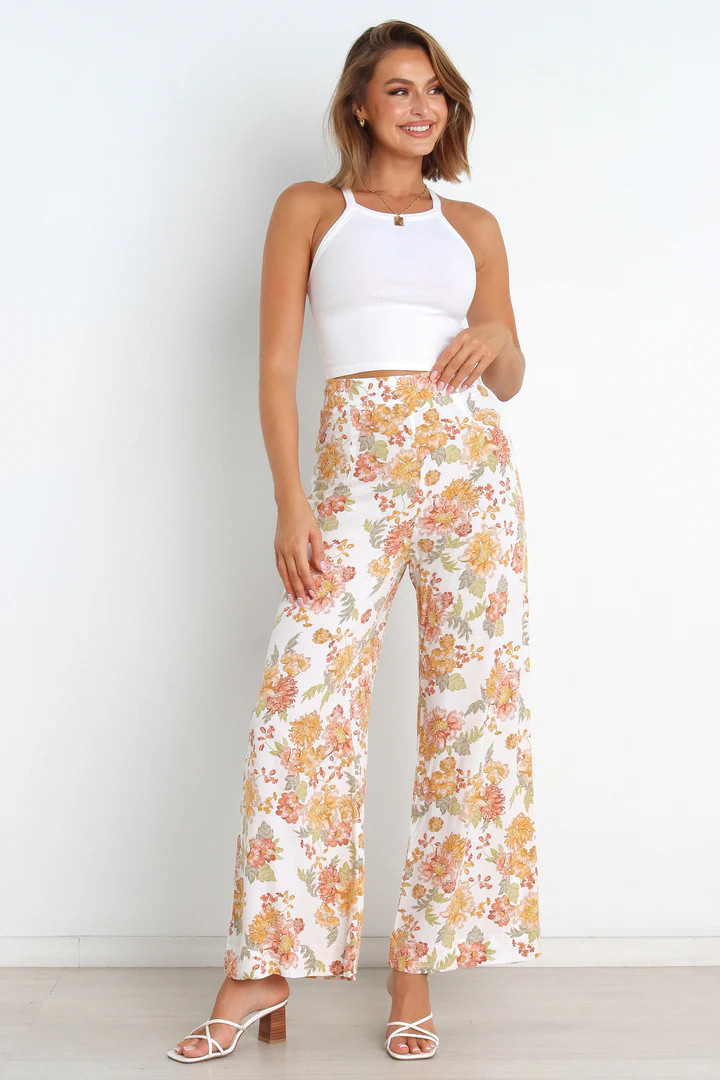 Gimmie Pants - Cream Floral | Petal & Pup (US)