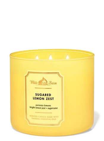 White Barn


Sugared Lemon Zest


3-Wick Candle | Bath & Body Works
