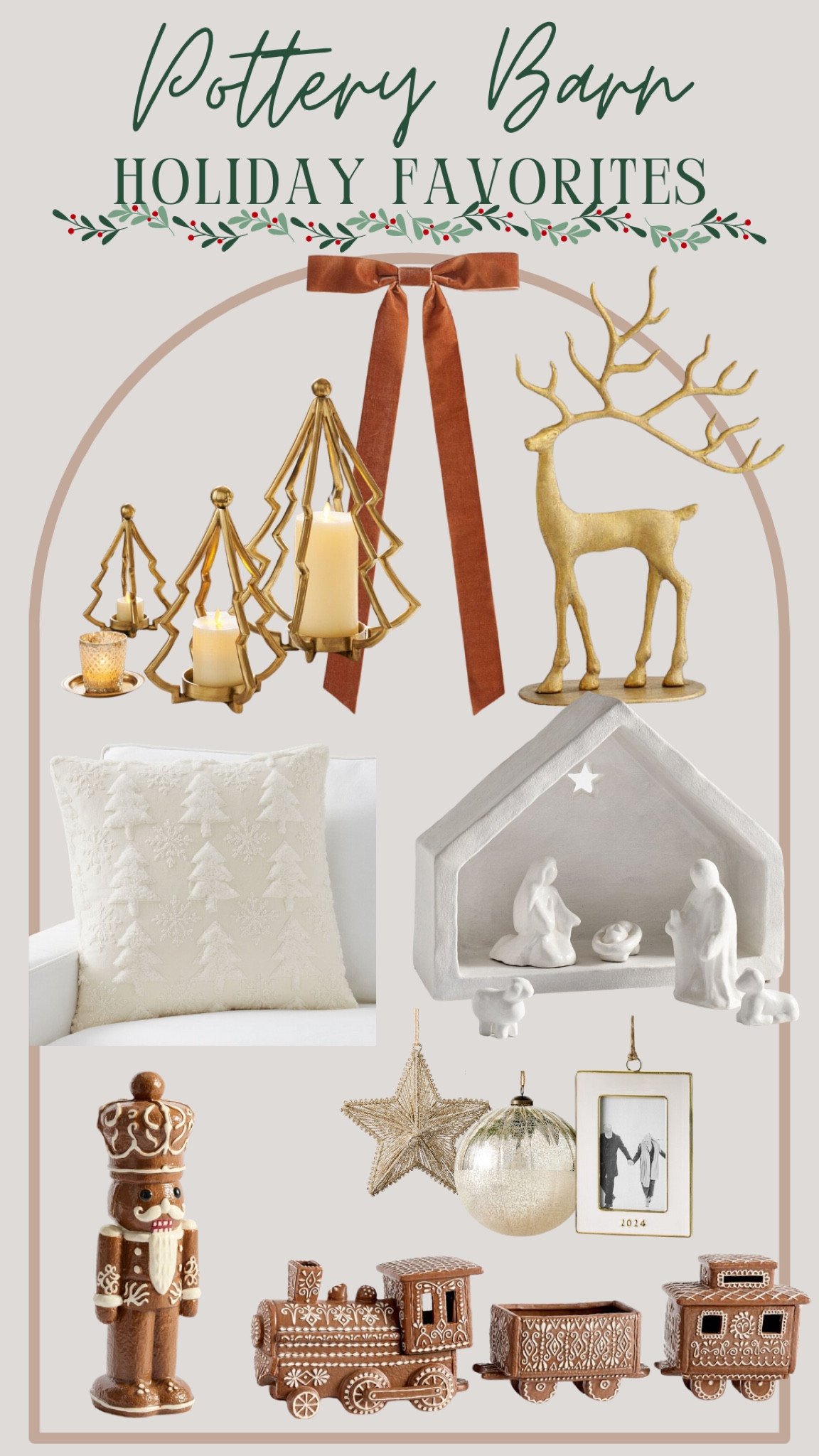 Christmas decor • Pottery Barn 🤍🎄

#LTKHoliday #LTKHome #LTKSeasonal