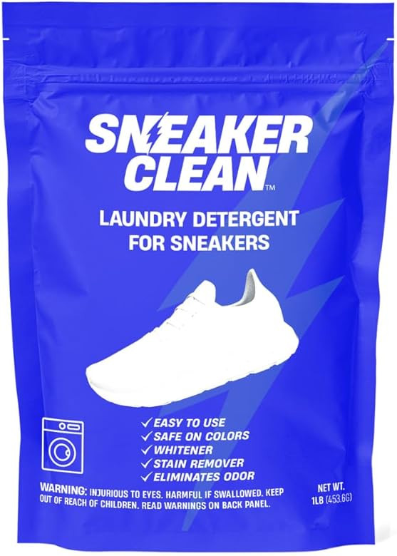 Sneaker Cleaner Kit, Shoe Cleaner for White & Colored Sneakers, Stain Remover, Deodorizer Powder,... | Amazon (US)
