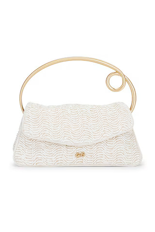 Cult Gaia Emily Top Handle Bag in Antique White from Revolve.com | Revolve Clothing (Global)