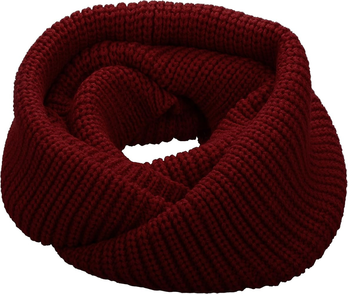NEOSAN Womens Thick Ribbed Knit Winter Infinity Circle Loop Scarf | Amazon (US)