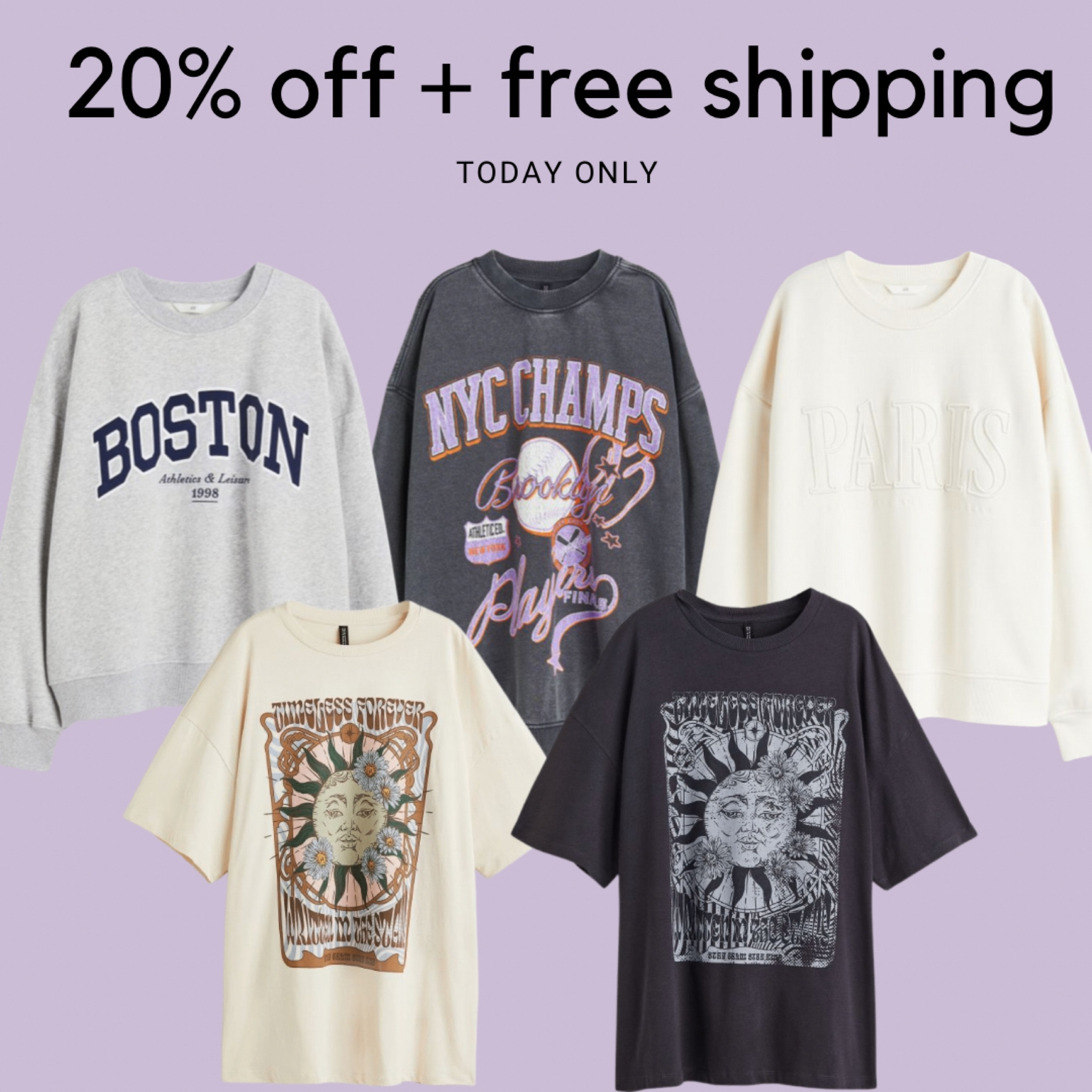 Best tees! 20% off and free shipping today only!

Graphic tee, graphic t shirt, sweatshirt, pullover, casual clothes, comfy, lounge wear, loungewear, pump cover, sale, h&m, tshirt, graphic sweater, Boston, Paris, basketball, fall clothes, fall fashion, sale alert, deal alert

#LTKsalealert #LTKSale #LTKunder50