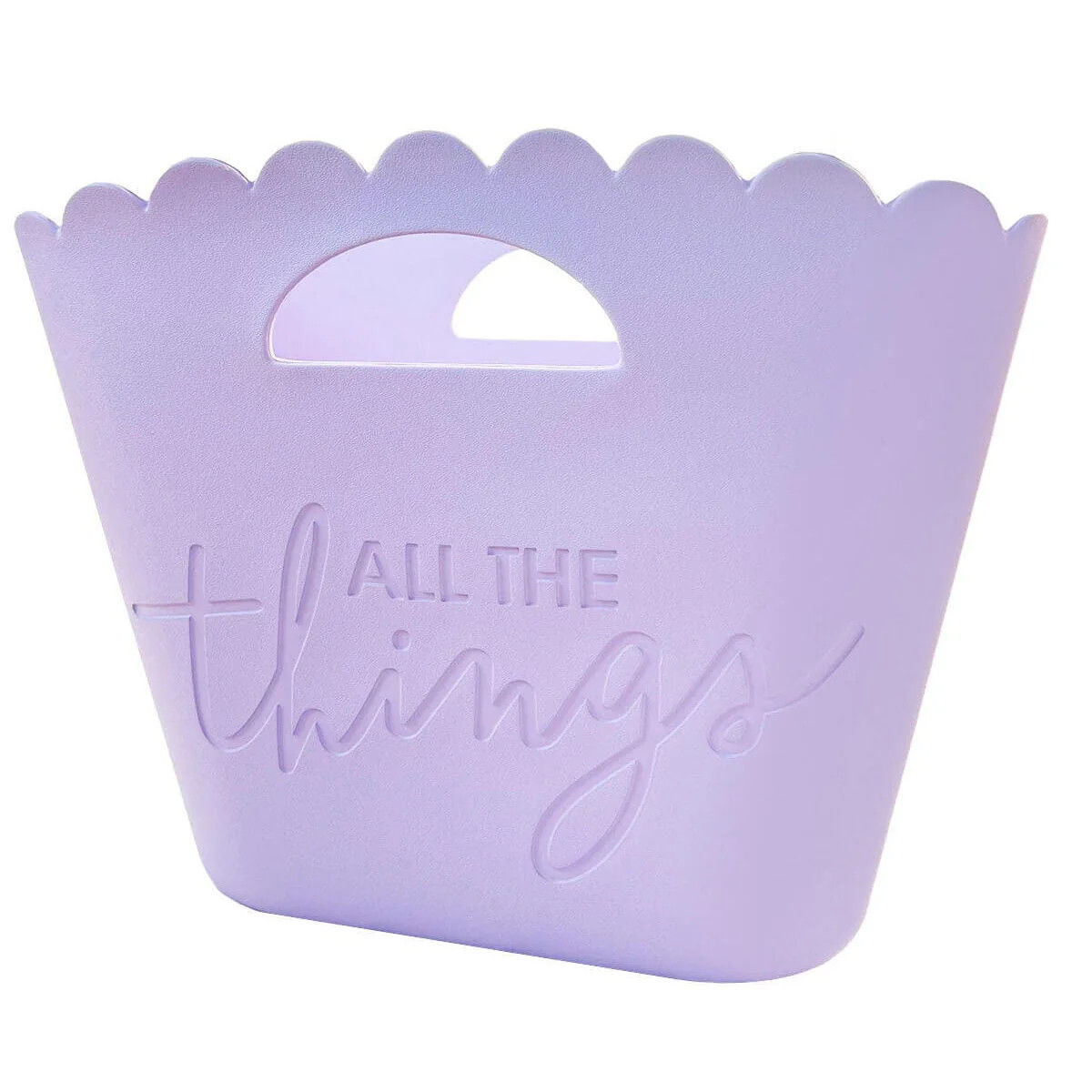All the Things Lavender Jelly Beach Tote Bag | Packed Party | Packed Party
