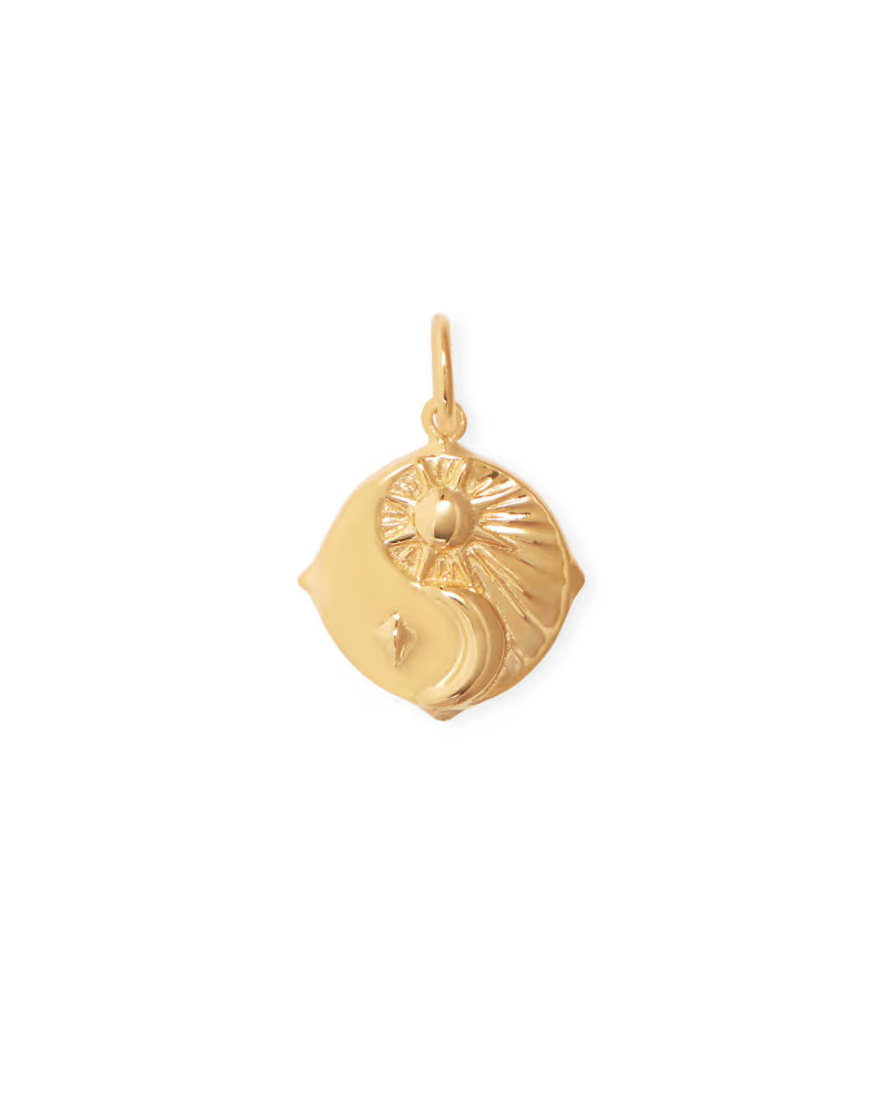 Sun & Moon Charm 18K Gold Vemeil | Kendra Scott