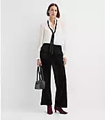 Clean Wide Leg Pants in Velvet | LOFT