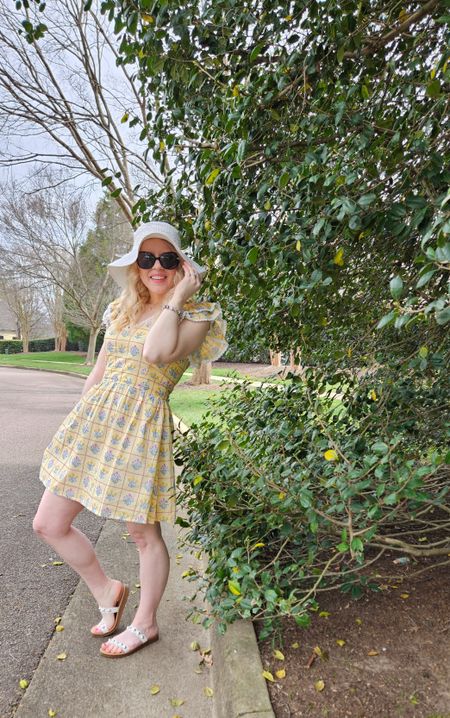 This lovely yellow mini dress is perfect for Easter or any other spring or summer day! I love the flutter sleeve detail.💛

#LTKSeasonal #LTKstyletip #LTKparties