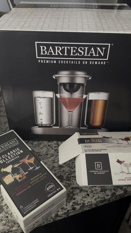@bartesian cocktail and mocktail maker with the pods and storage love this excited to start sharing more #battesian #mocktails #cocktails #bar #drinks #cheers 

#LTKstyletip #LTKhome #LTKSeasonal