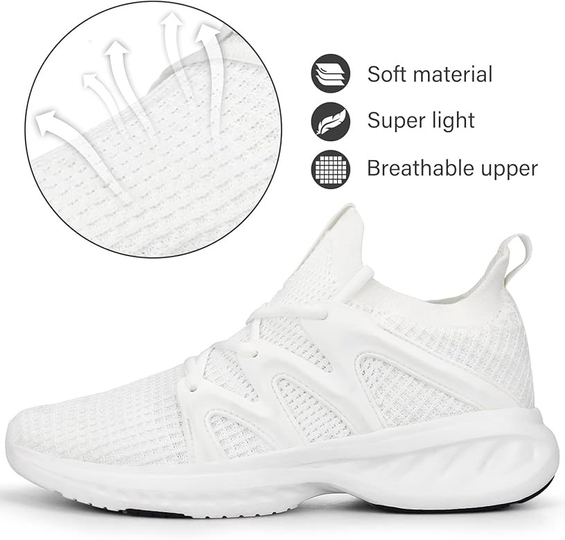 Amazon.com | Pujcs Running Shoes Womens Breathable Tennis Shoes Non Slip Gym Workout Shoes Lightweig | Amazon (US)