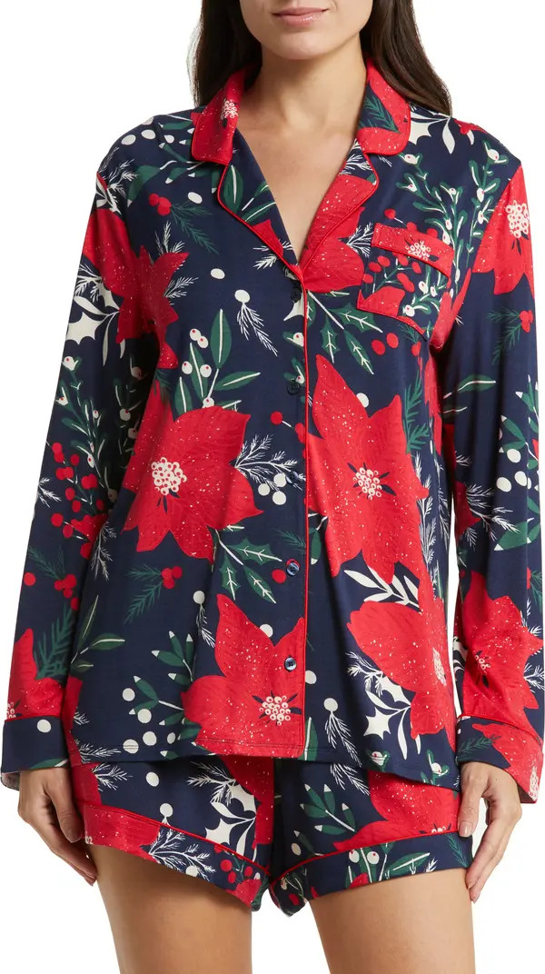 Nordstrom Moonlight Eco Long Sleeve Short Pajamas | Nordstrom | Nordstrom
