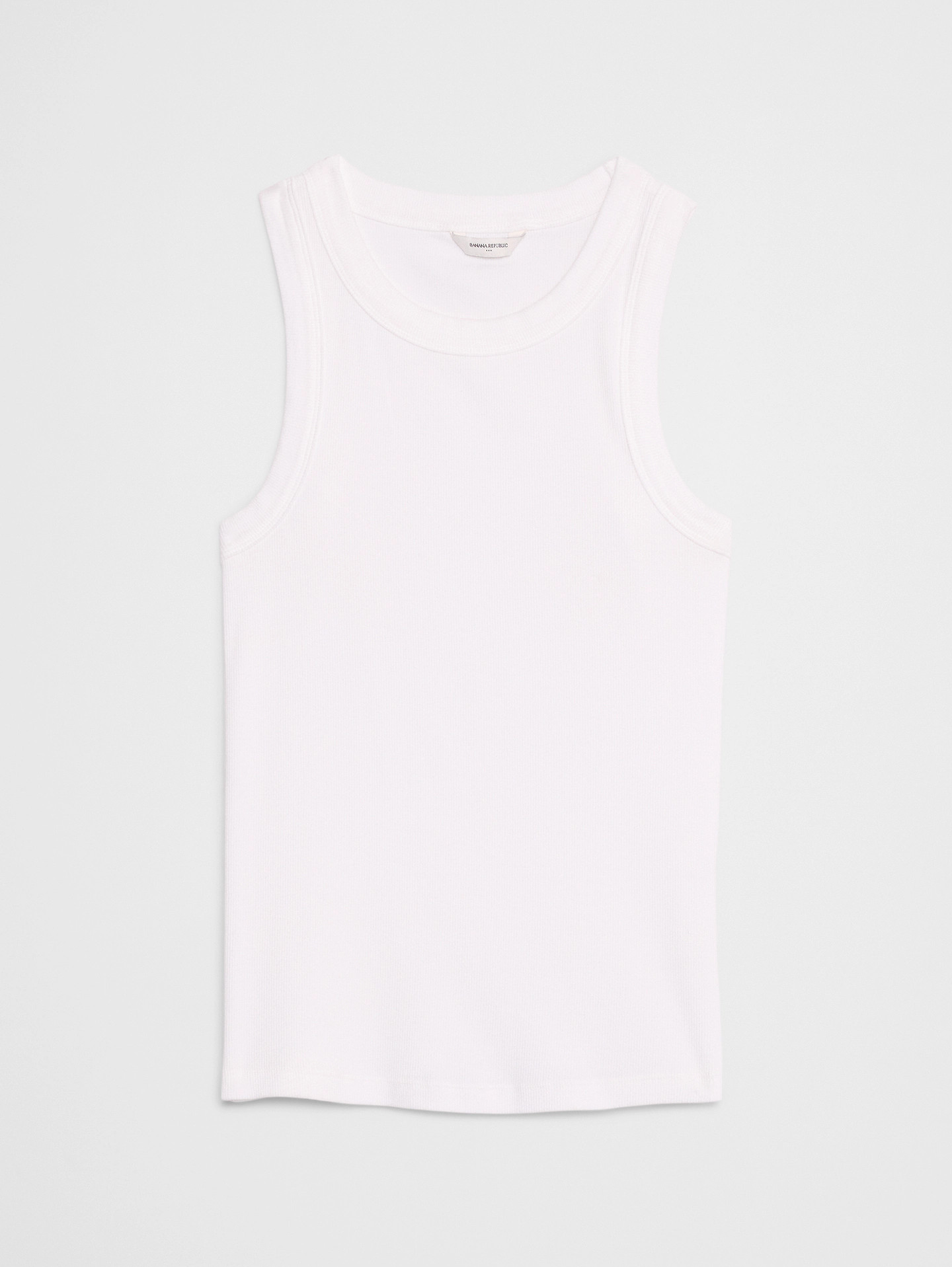 Ribbed Racer Tank | Banana Republic Factory