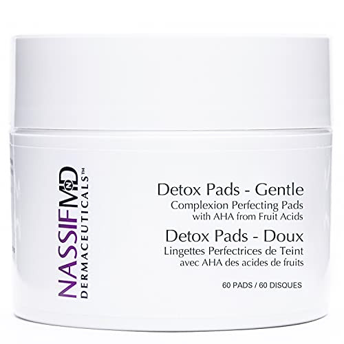Amazon.com: NassifMD Gentle Detox Pads, Surgeon-Created Fruit Acid Complex for Sensitive Skin, Br... | Amazon (US)