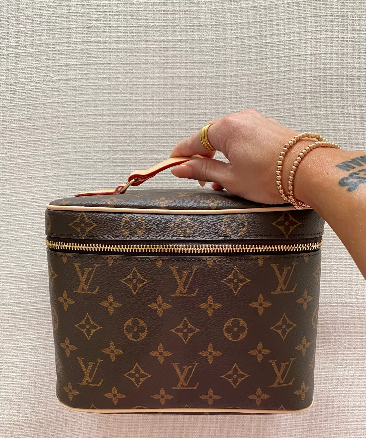 clear purse for lv toiletry