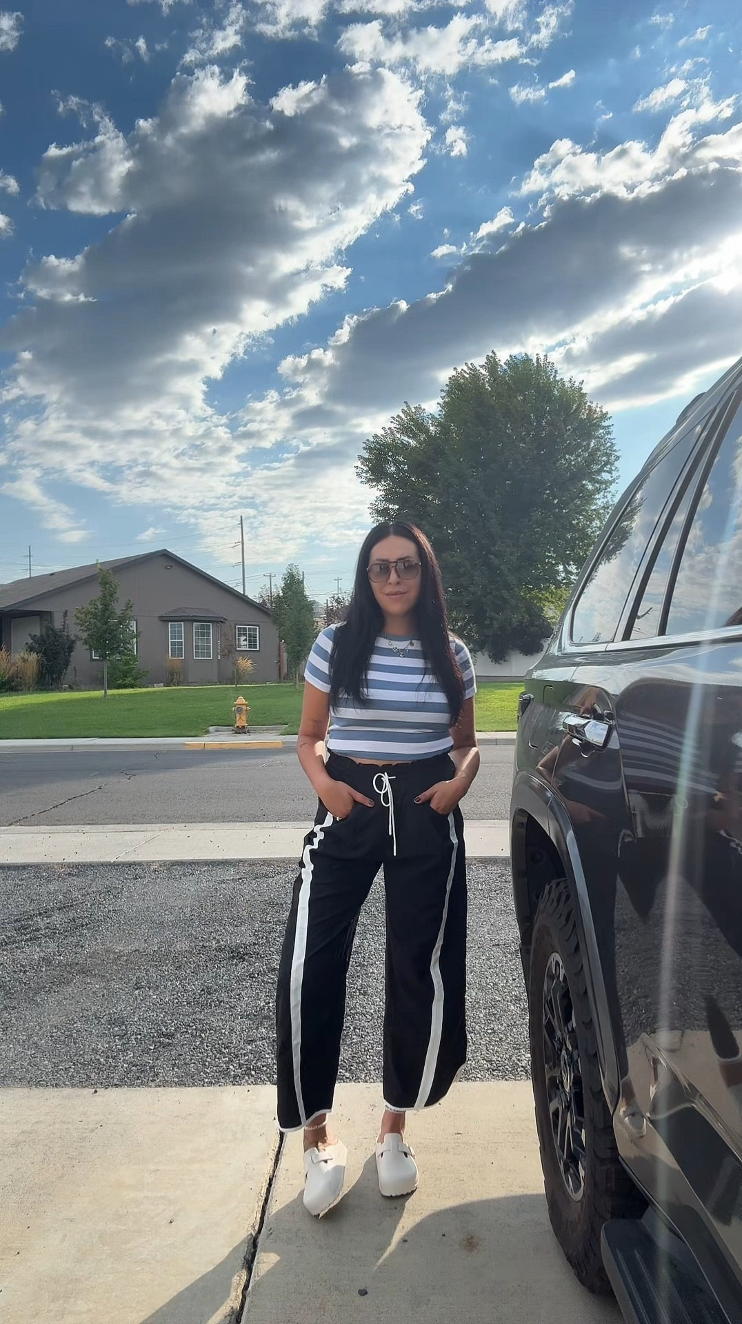 Mom on the go 🩵

Striped baby tee
No boundaries 
Walmart finds 
Dupe 
Free people 
Cropped pants 

#LTKTall #LTKStyleTip #LTKSeasonal