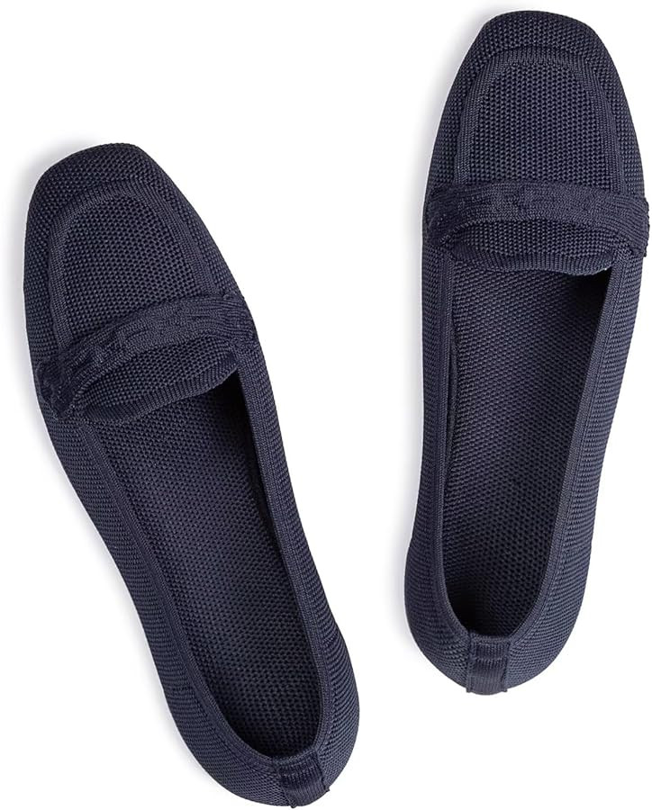 Frank Mully Women's Loafer Flats Square Toe Flat Shoes Comfortable Office Work Shoes, Cute Penny ... | Amazon (US)