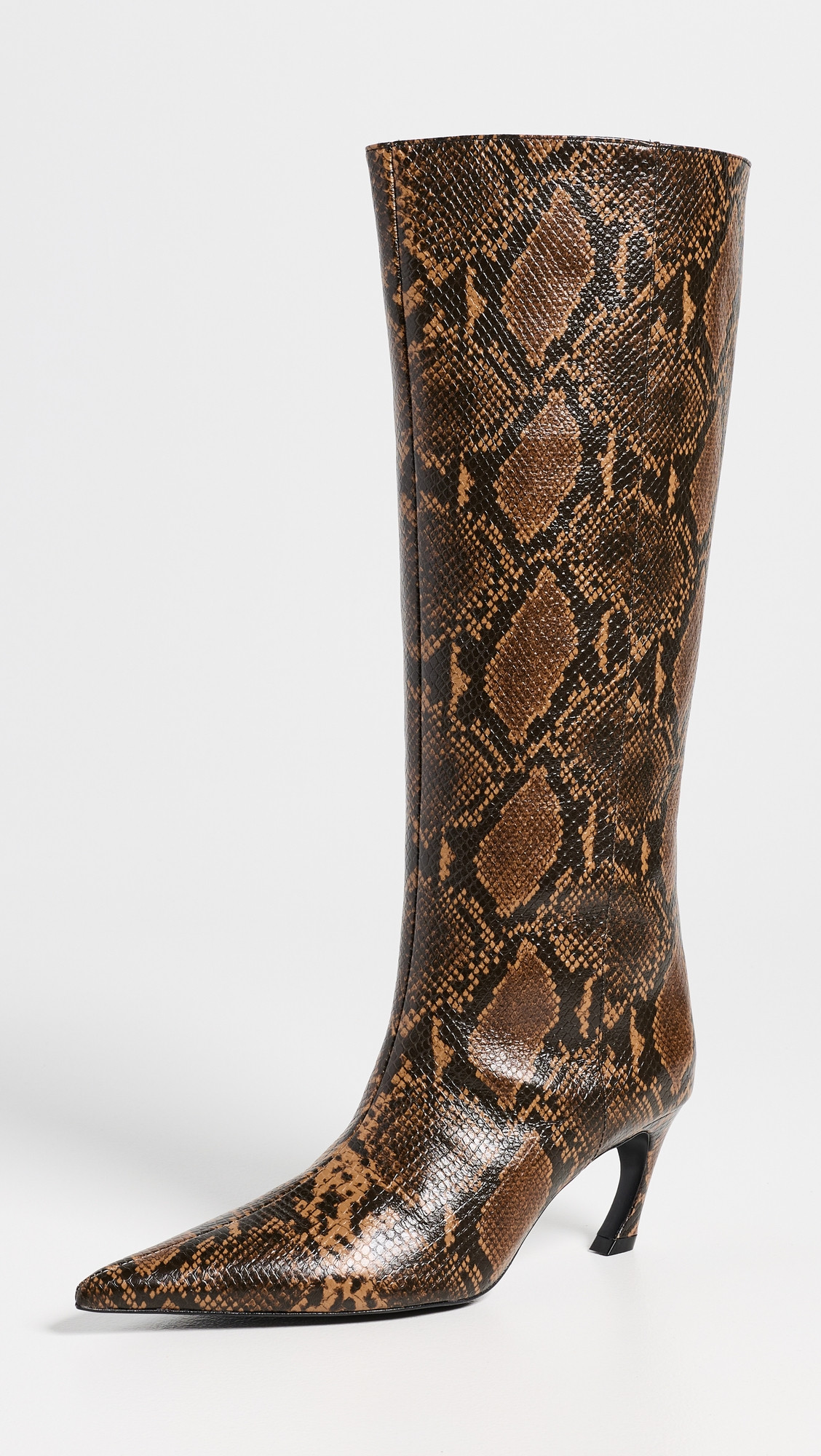Schutz Lexi Mid Boots Pecan Brown 5 | Shopbop