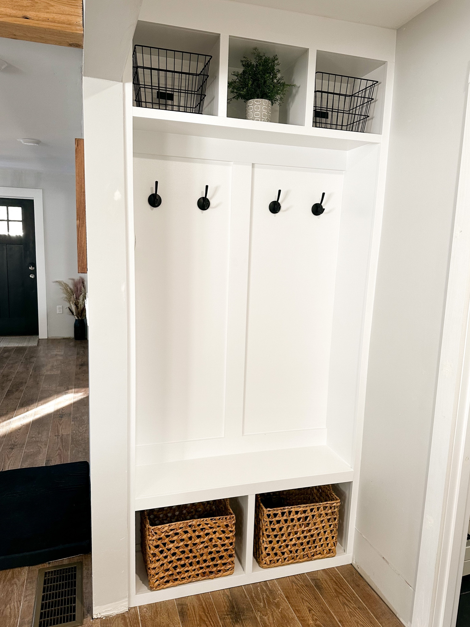 I am obsessed with how our drop zone turned out! It’s so beautiful and yet practical! Baskets are from At Home, but i linked similar ones on Amazon! 

#LTKhome