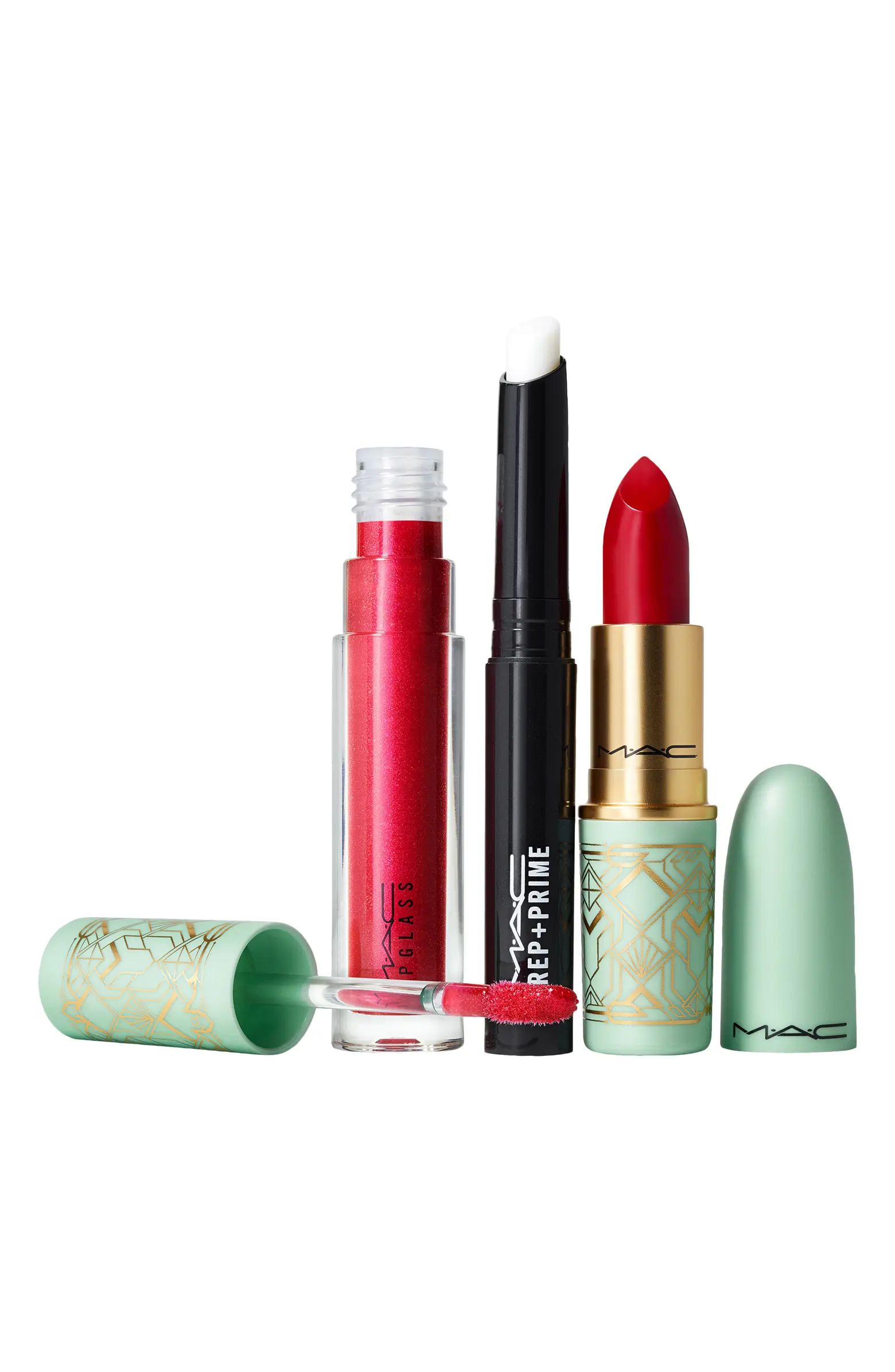 MAC Award-Winning Lip Kit Primer, Lipstick & Gloss Set-$55 Value | Nordstrom