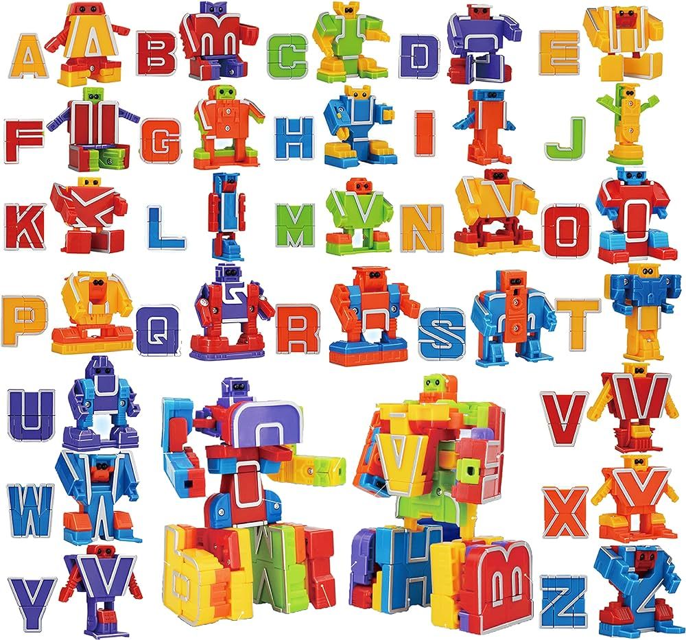 JOYIN Alphabet Robots Toys for Kids, ABC Learning Toys, Alphabots, Letters, Toddlers Education To... | Amazon (US)