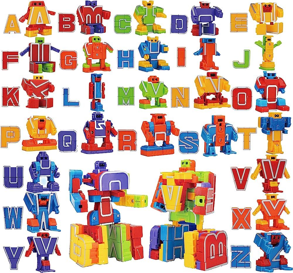 JOYIN Alphabet Robots Toys for Kids, ABC Learning Toys, Alphabots, Letters, Toddlers Education To... | Amazon (US)