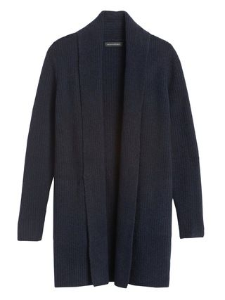 Merino-Blend Long Cardigan Sweater | Banana Republic (US)