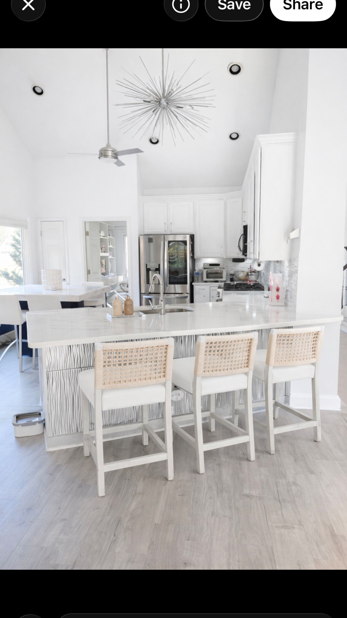 These counter stools are stunning 

#LTKdayinmylife #LTKSeasonal #LTKHome