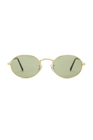Ray-Ban Oval Sunglasses in Arista from Revolve.com | Revolve Clothing (Global)