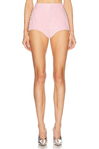 retrofete Sabine Short in Primrose | FWRD | FWRD 