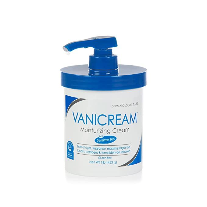 Vanicream Moisturizing Skin Cream with Pump Dispenser - 16 fl oz (1 lb) - Moisturizer Formulated ... | Amazon (US)