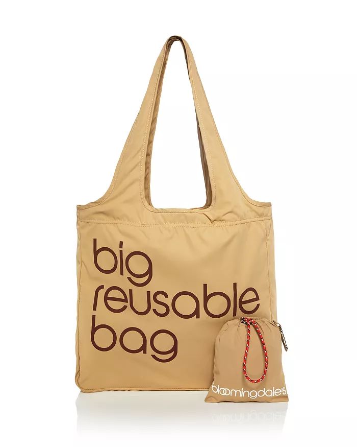Big Reusable Bag Medium Foldaway Tote - 100% Exclusive | Bloomingdale's (US)