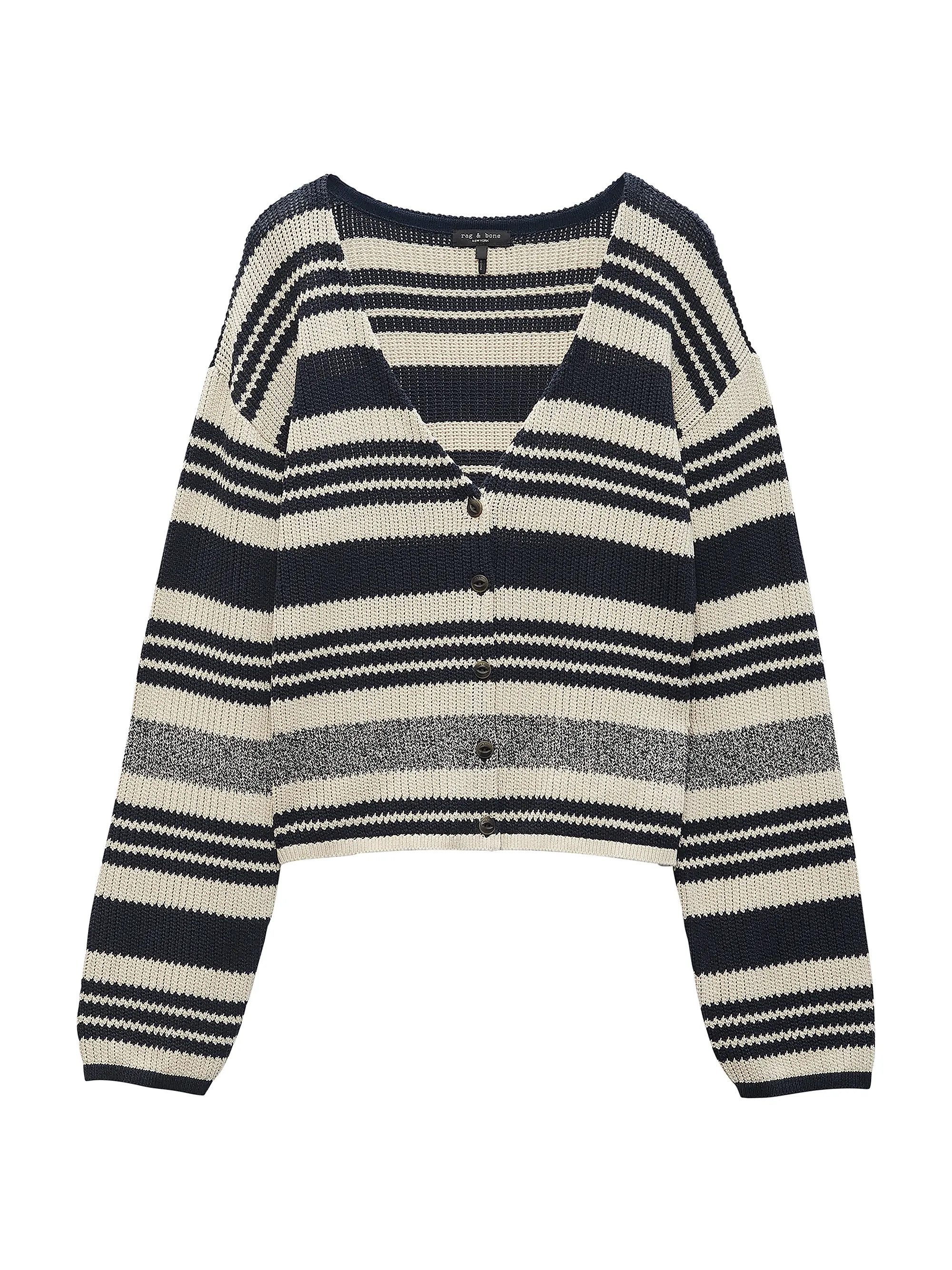 Cyrus Stripe Cardigan | Saks Fifth Avenue
