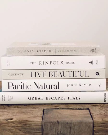 Neutral Coffee Table Books - perfect for any space or even to style your shelves!

For more home decor finds head to cristincooper.com 

#LTKunder100 #LTKhome