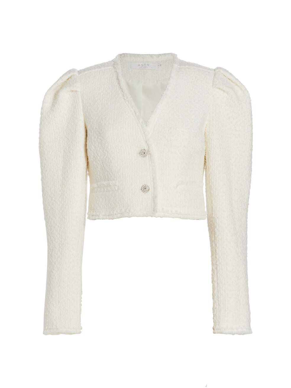 Madrigal Cropped Woven Jacket | Saks Fifth Avenue