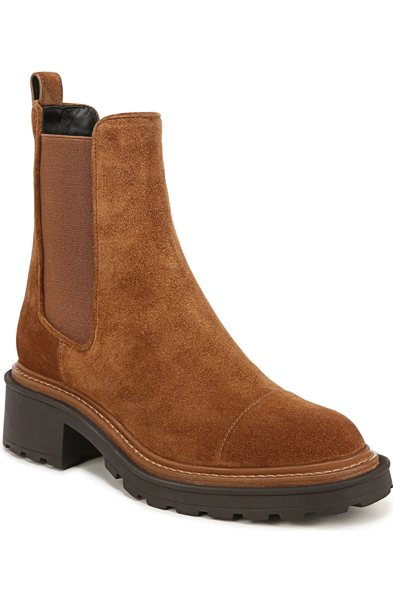 Delilah Cap Toe Chelsea Boot (Women) | Nordstrom