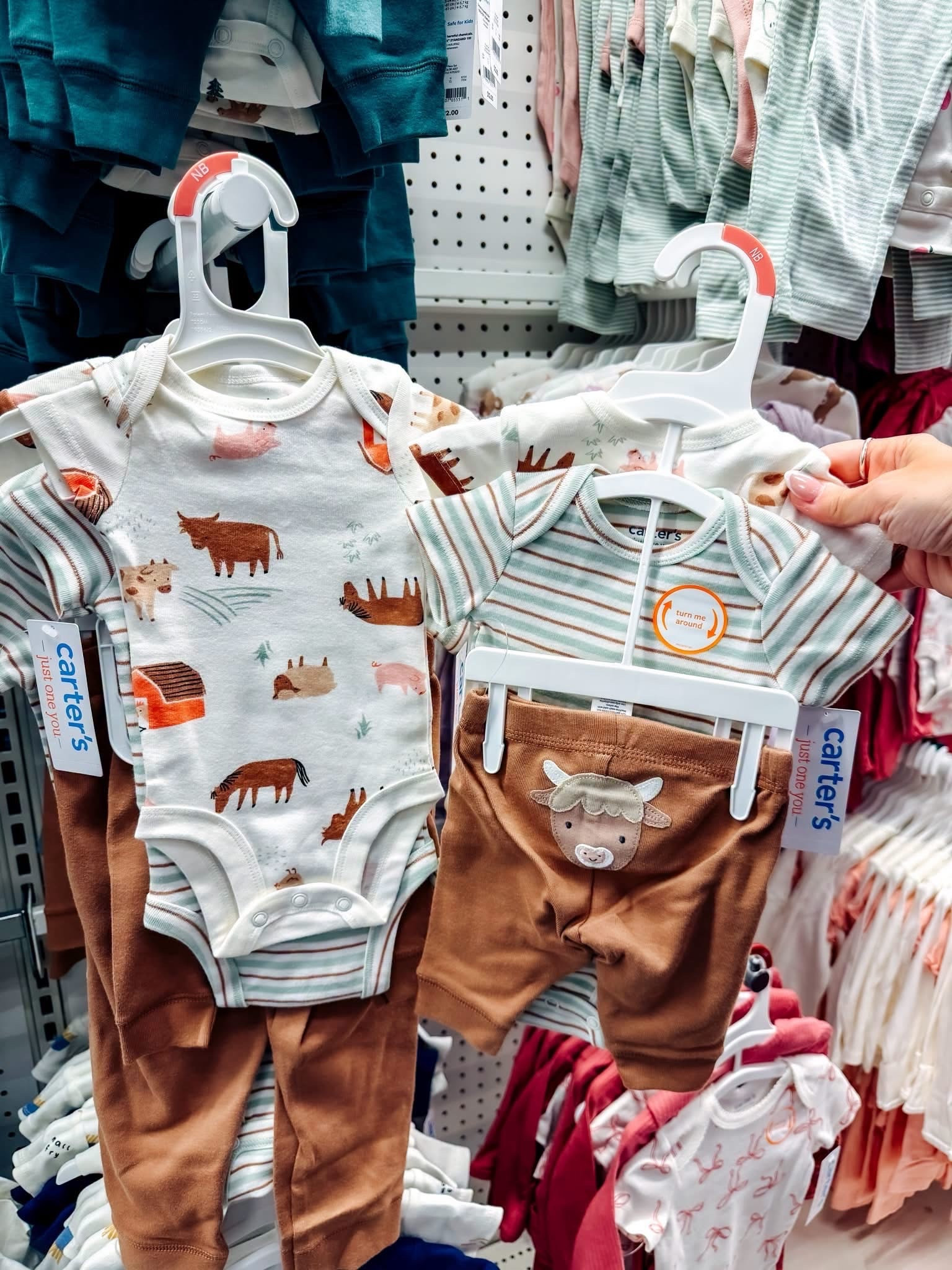 Stopppp… this Carter’s farm collection at Target is the sweetest thing. 🐄🤎

The little farm animal prints, earthy colors, and tiny cow detail on the pants are melting my heart. If you’re shopping for a little one this fall, these are the cutest cozy outfits to add to their wardrobe.

#Target #Carters #BabyClothes #TargetFinds #BabyStyle #FallBaby #TargetBaby #BabyFashion

#LTKKids #LTKBaby