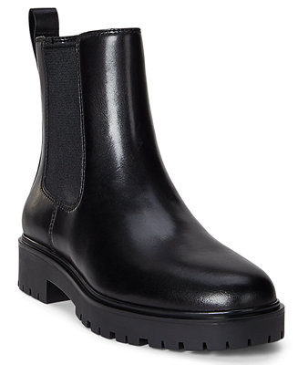Lauren Ralph LaurenWomen's Allyson Block Heel Chelsea Boots | Macy's