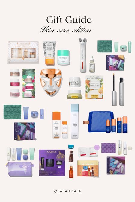 Gift guide for skin care lovers, skincare gift sets, gifts for her, bundle saving gift sets 

#LTKGiftGuide #LTKHoliday #LTKbeauty