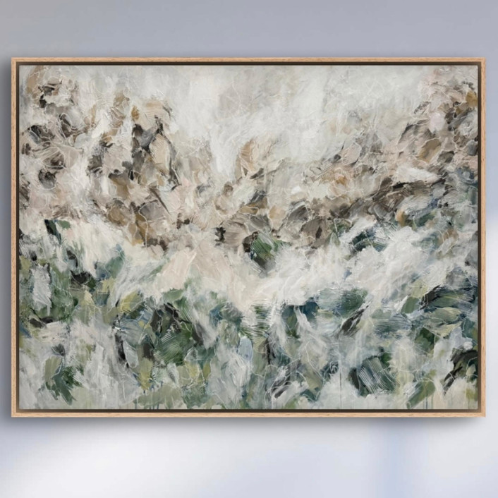 Custom Abstract Painting – 36” X 48” Acrylic On Canvas Commissioned Original Painting | Minted