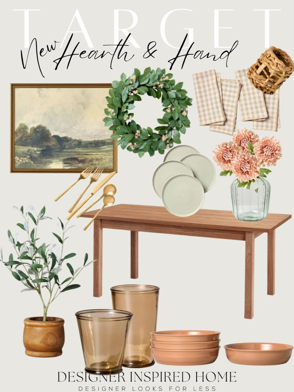 NEW arrivals available now from Hearth and Hand Spring collection.

#LTKHome #LTKFindsUnder50