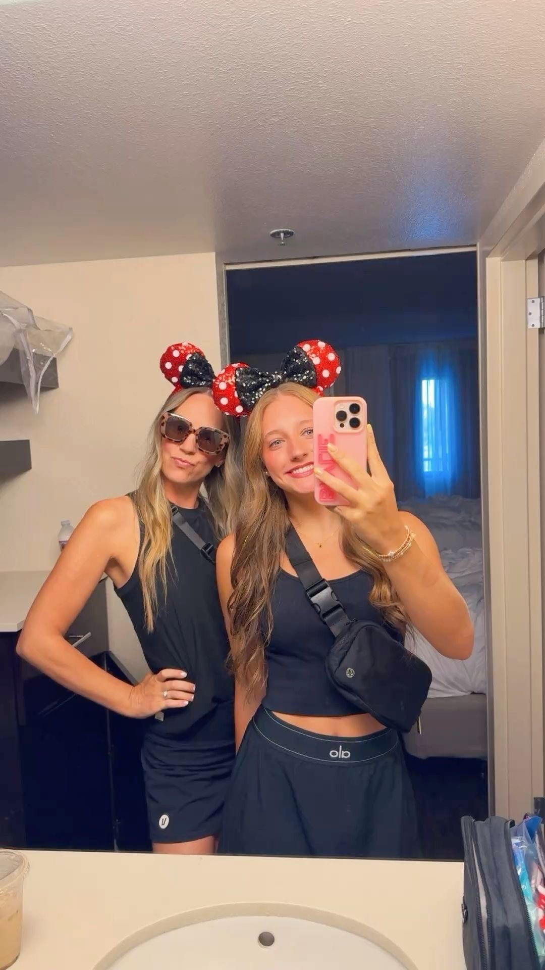 Disney alo!! (Wore with my white hokas) Size xs top and skirt!

#LTKActive #LTKSeasonal #LTKTravel