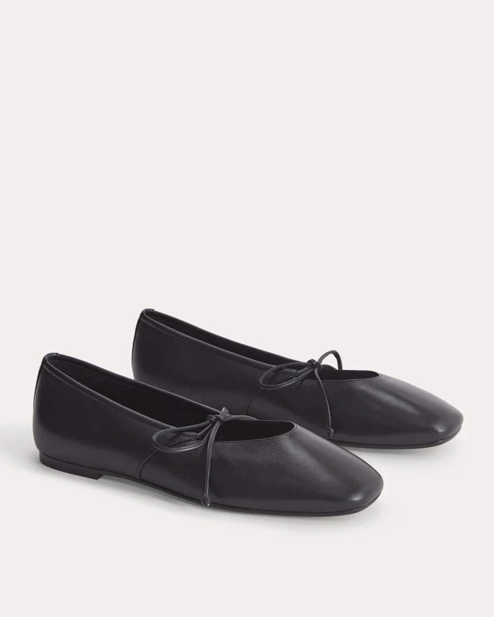 Leather Keyhole Flat | Black | Everlane