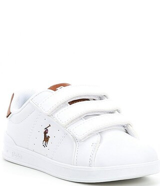 Polo Ralph Lauren Boys' Heritage Court III Dual Strap Sneakers (Toddler) | Dillard's | Dillard's
